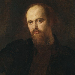 Portrait of Dante Gabriel Rossetti