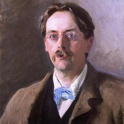 Portrait of Edmund Gosse
