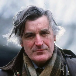 Portrait of Ted Hughes