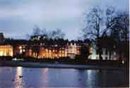  Clarence Gate from the Boating Lake. 2 Clarence Terrace is on the